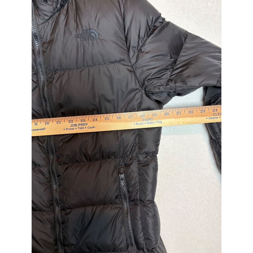 The North Face Womens Metropolis Parka III Black Down Puffer Jacket NO HOOD - Picture 12 of 13